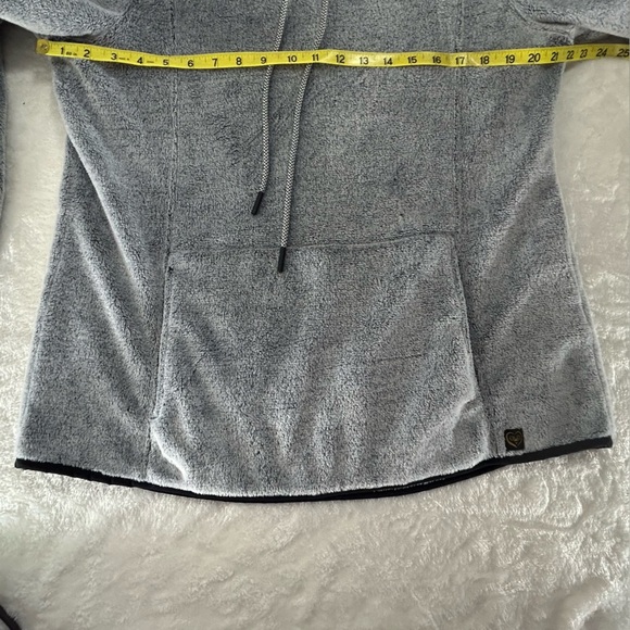 WOOLY BULLY WEAR Elegant Gray Women's Super Soft Hoodie. Size L - Picture 13 of 14